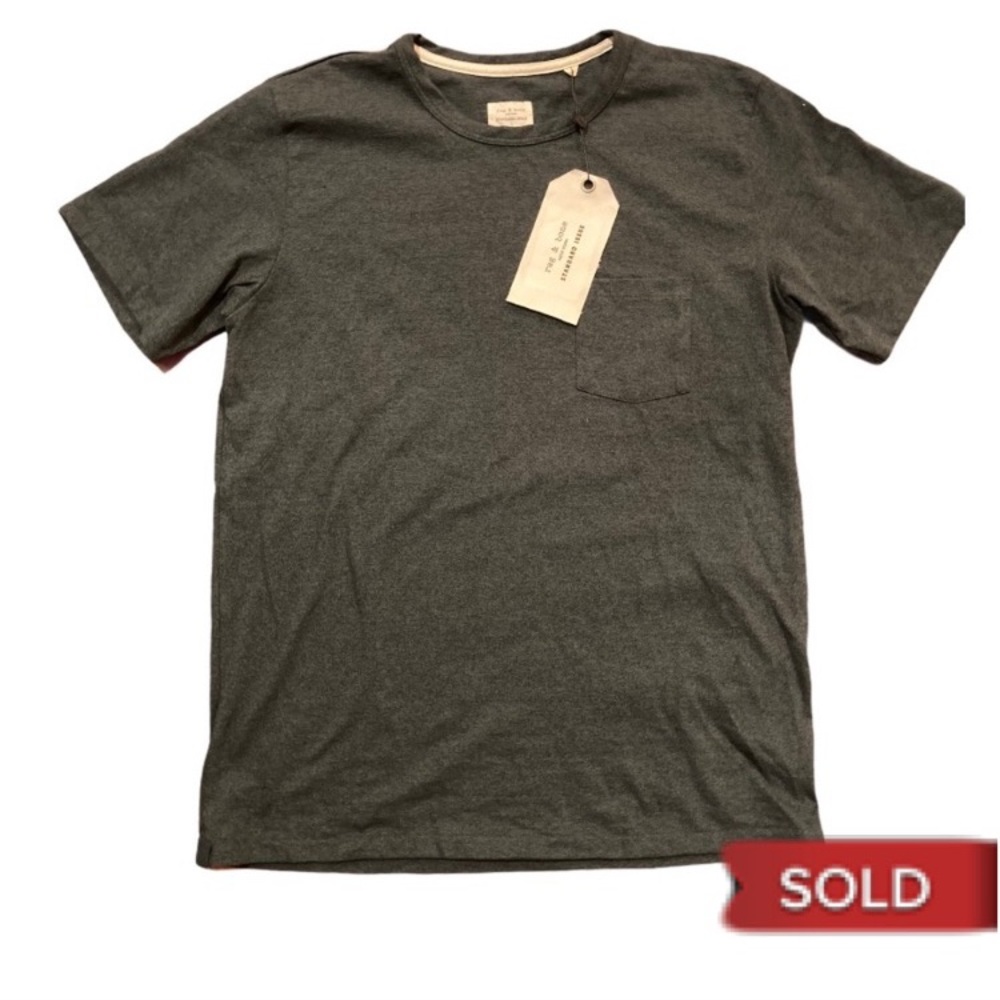 Rag and Bone Classic Pocket Tee